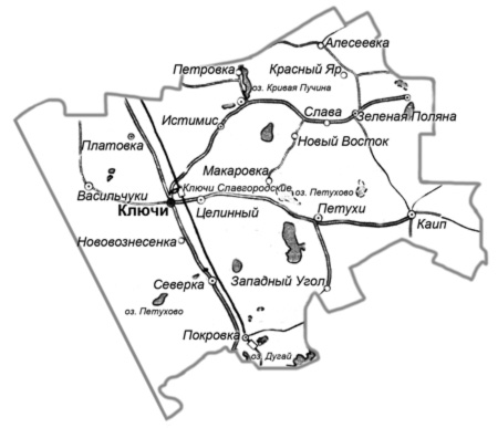 Рп5 ключи ключевский район алтайский край погода. Ключевской район Алтайский край на карте.